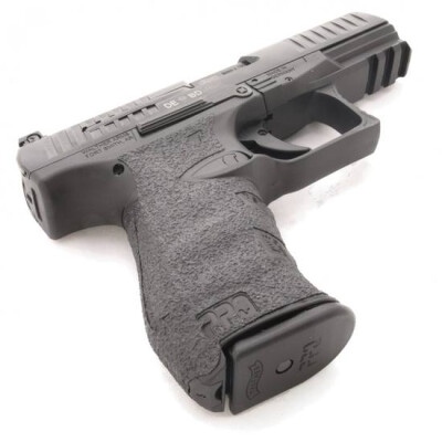 TALON Grips Walther PPQ M1 & M2 .22/9mm/.40 Rubber Adhesive Grip Black