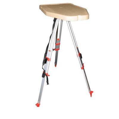 MTM Case Gard High Low Shooting Table 18" to 55" 3 Legs Ambidextrous Dark Earth