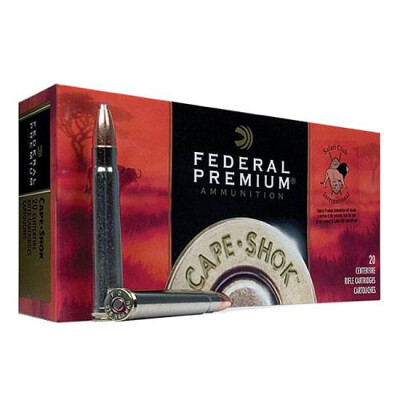 Federal Cape-Shok .370 SAKO Mag Ammunition 20 Rounds TSX 286 Grain