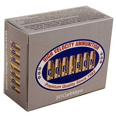 Ammo .38 Special Cor-Bon Perfromance Match 147 Grain FMJ Bullet 900 fps 20 Rounds PM38147