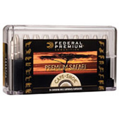 Ammo 9.3x74 R Federal Cape-Shok 286 Grain Barnes Banded Solid 2360 fps 20 Round Box
