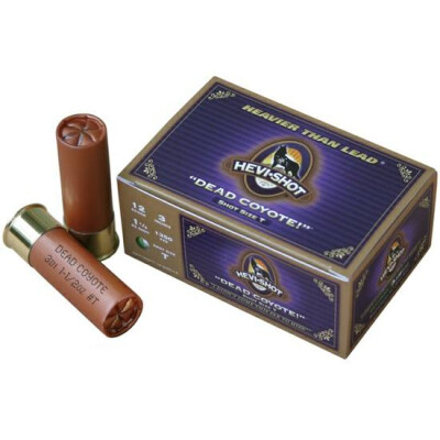 Hevi-Shot 10 Gauge Dead Coyote 3-1/2" 00 Buck 15 Pellets 5 Round Box
