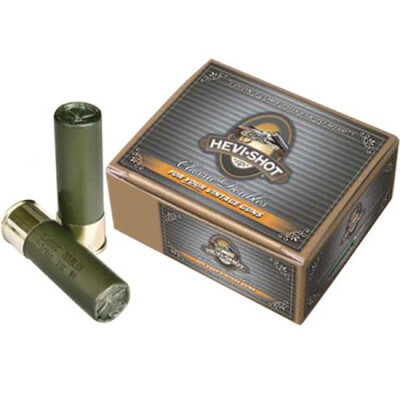 Hevi-Shot Classic Doubles 12 Gauge Ammunition 10 Round Box 3" #7 Lead Free 1-1/4 oz 1150fps