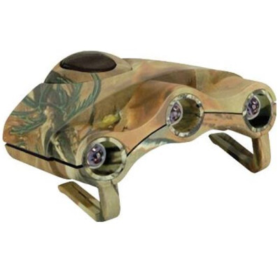 GSM Orion Hat Clip Light 3 Red LED Two CR-2032 LIthium Batteries Camo