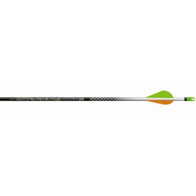 Easton Axis N-Fused 340 Carbon Arrow Blazer Vanes Black 6 Pack