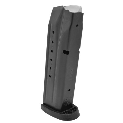 S&W M&P 9mm Luger Steel Magazine 15 Rounds Black