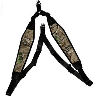 GrovTec Padded Backpack Rifle Sling w/Swivels Realtree Xtra Green Camo