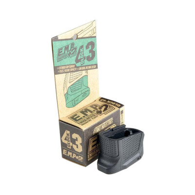 Strike Industries Enhanced Magazine Plate for Glock 43 Plus 2 Rounds Black