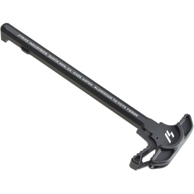 Strike Industries AR-15 Charging Handle with Extended Latch Aluminum Black