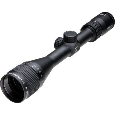 Sightron S1 4-12x40mm AO G2 Riflescope 1" Duplex Reticle Black