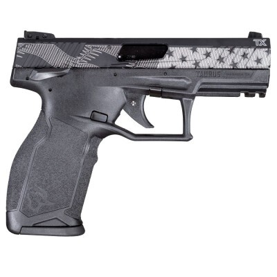 Taurus TX22 Exclusive Edition .22 Long Rifle Semi Auto Pistol 4.1" Threaded Barrel 10 Rounds Adjustable Rear Sight PTS Trigger Manual Safety Polymer Frame Black Finish