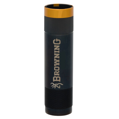 Browning 12 Gauge Invector-Plus Midas Grade Cylinder Extended Choke Tube Black/Gold