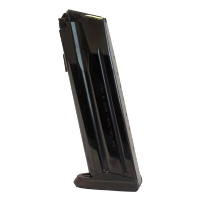 Beretta APX 15 Round Magazine Black Polymer Follower 9mm Luger Steel Matte Black