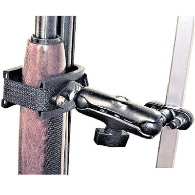 Single Swing Arm Holder 1" U-Bolt Mount & Floor Base