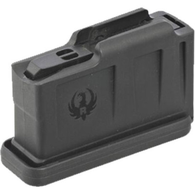 Ruger AI-Style Rifle Magazine 3 Rounds Short Action .308 Win/6.5mm CM/.243 Win Polymer Black