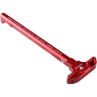 Strike Industries AR-15 Latchless Charging Handle Aluminum Red SI-AR-SLCH-RED