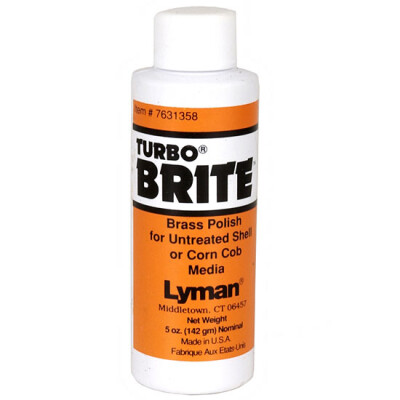 Turbo Brite Brass Polish Four Ounce Bottle
