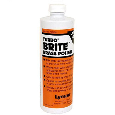Lyman Turbo Brite Case Cleaner 20 Ounce Bottle 7631361