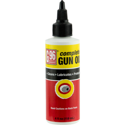G96 Brand Gun Oil 4 Ounce Squeeze Bottle 1054