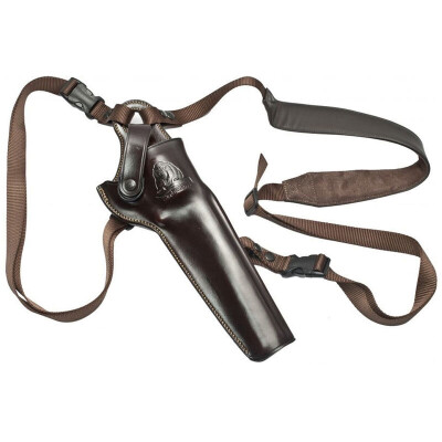 Galco Kodiak Shoulder Holster For Freedom Arms 83 & Ruger Blackhawk Right Hand Leather Havana Brown KK148H