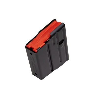 DuraMag SS AR-10/SR-25 .308 Win/.277 Fury Steel Magazine 5 Rounds Black