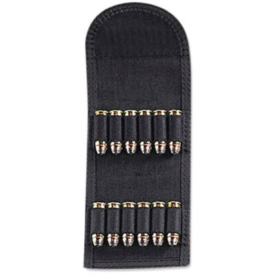 Uncle Mike's Folding Handgun Cartridge Carrier 12 Rounds Nylon Black 88441