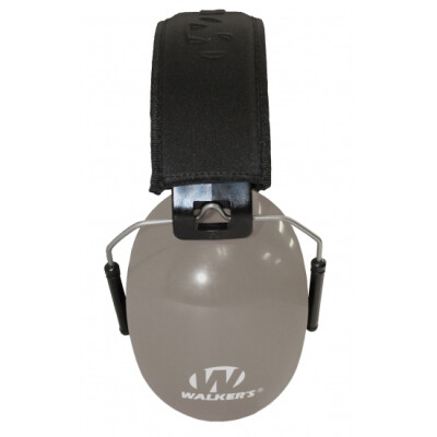 Walker's Game Ear Dual Color Passive Adult Folding Earmuffs 26 dB Noise Reduction Rating Flat Dark Earth