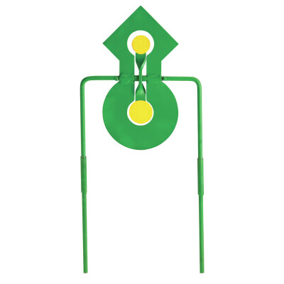 Champion .22 Rimfire Double Reaction Steel Spinner Target 14" Green