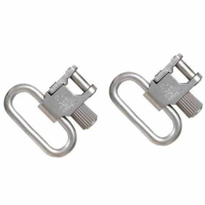 Sling Swivels QD Nickel Works For: Browning Rifles A-Bolt Stainless Stalker; Marlin Rifles 60SS 60SSK 70PSS 795SS 880SS 882SS/SV 922SS 995SS (See Description)