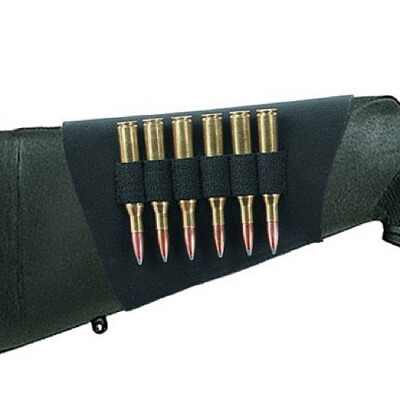 Neoprene Rifle Buttstock Shell Holder