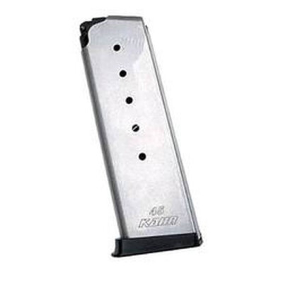 Kahr Arms CM45/PM45 Magazine .45 ACP 5 Rounds Polymer Extended Baseplate Stainless Steel K525