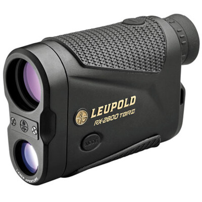 Leupold RX-2800 TBR/W with Alpha IQ Laser Rangefinder 7x Magnification 2800 Yard Max Range Inclinometer Armor Coated Black