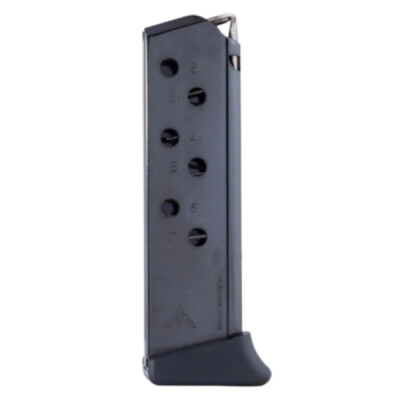 Mec-Gar Walther PPK/S 7 Round Magazine .380 ACP Carbon Steel Tube Blued Finish