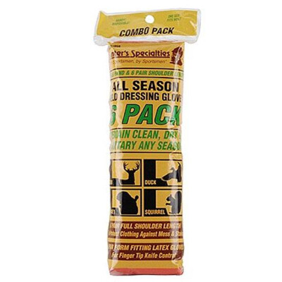 Hunter's Specialties Field Dressing Gloves Combo, 12-Pairs