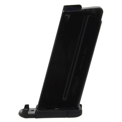 Walther PPS Flush Fit Magazine 9mm Luger 6 Rounds Single-Stack Black Finish WAF67000