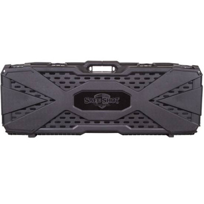 Flambeau Outdoors Safe Shot Tactical Rifle Hard Case Egg Shell Foam Molded Handles 40" Black 2 Pack 6500AR