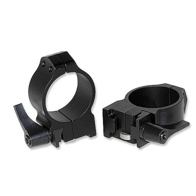 30mm Quick-Detach Ruger #1 and Blackhawk Rings Medium Matte Finish