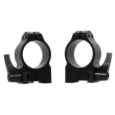 Warne Maxima Tikka Quick Detach Scope Rings 30mm Medium Matte Black