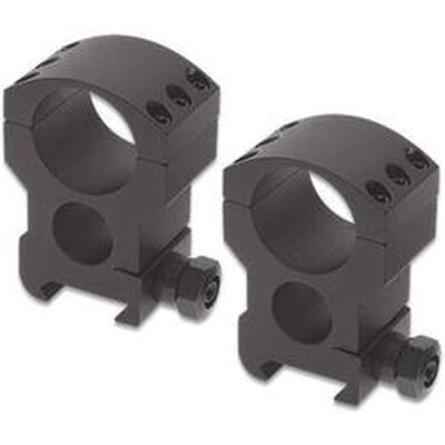 Burris Xtreme Tactical Weaver/Picatinny Style Scope Rings 1" Tube Diameter Extra High Height 1.50" Aluminum Matte Black