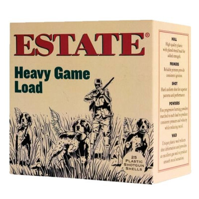 Estate Upland Hunting 16 Gauge Ammunition 25 Rounds 2-3/4" #8 Lead 1 oz