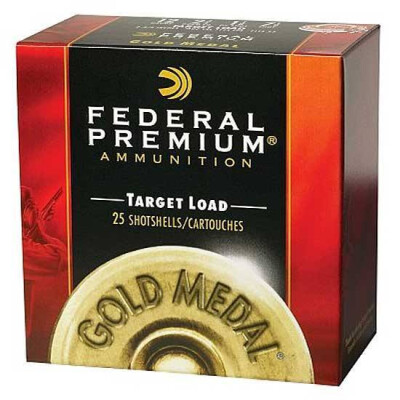 Federal Gold Medal 12 Gauge Ammunition 25 Rounds 2.75" #7.5 Lead 1.125oz