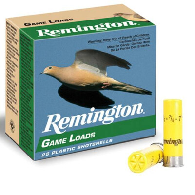 Remington 20 Gauge Game Loads 2-3/4" #7.5 250 Rounds