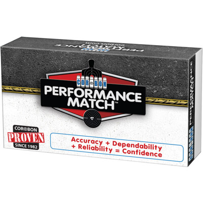 Cor-Bon Performance Match .300 Blackout Ammunition 20 Rounds 220 Grain HPBT Sub-Sonic 1040 fps