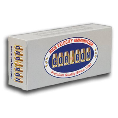 Ammo 6.8mm Remington SPC Cor-Bon Performance Match 115 Grain HPBT 2400 fps 20 Round Box