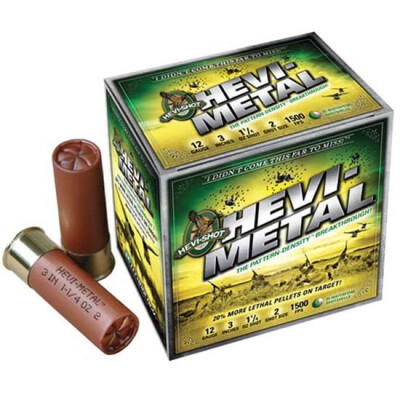 Hevi-Shot Hevi-Metal 12 Ga 3.5" #2 Leadless 1.5oz 25 rds