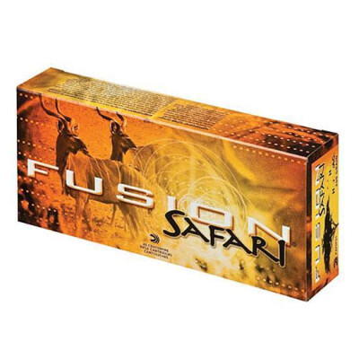 Ammo .458 Winchester Mangum Federal Fusion 500 Grain Fusion Safari Jacketed Soft Point Bullet 2090 fps 20 Round Box F458FS1