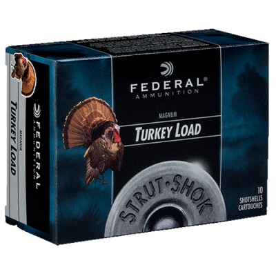 Federal Strut-Shok 12 Gauge Ammunition 10 Rounds 3-1/2" #5 Shot Size 2oz Lead Shot 1300fps