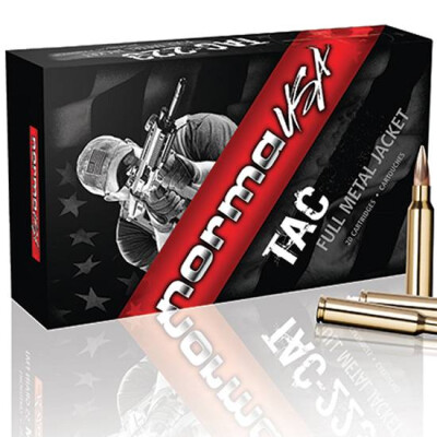 Norma .308 Win 150 Grain FMJ 2660 fps 20 Rounds