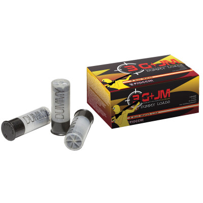 Fiocchi Specialty 12 Gauge Inert Dummy Action Proving Rounds 2-3/4" Shooting Dynamics No Primer/No Powder Realistic Feeling Weight
