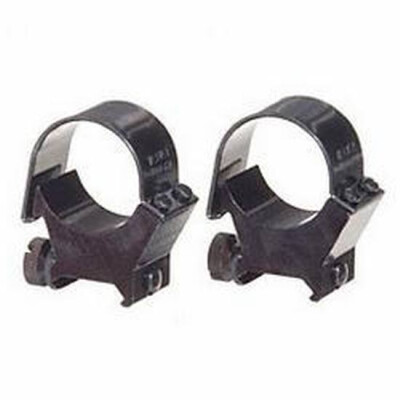 Weaver Detachable Top Mount Rings 30mm High Black